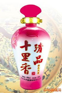 十里香清品梅紅噴涂玻璃酒瓶 傳統與現代工藝的完美融合